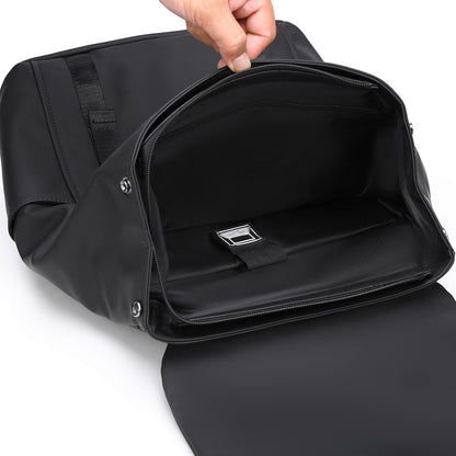 Men's Stylish Backpack With Side Pockets, Great For College And Outdoor Activities, Sturdy & Roomy