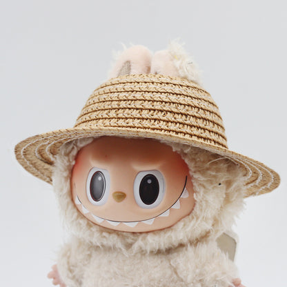 Straw Hat Woven Open Doll Decorative Accessories