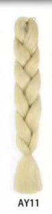 Fashion Dirty Braid Wig Monochrome Color Big Braid