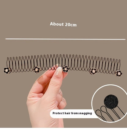 Back Head Invisible Inverted Hair Comb Forehead Hair Band