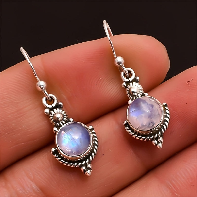 Moonstone Vintage Earrings