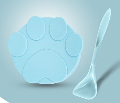 Pet Canned Food Lid Fresh-Keeping Silicone Lid Dog Canned Food Sealing Lid Universal Sealing Lid Three-In-One