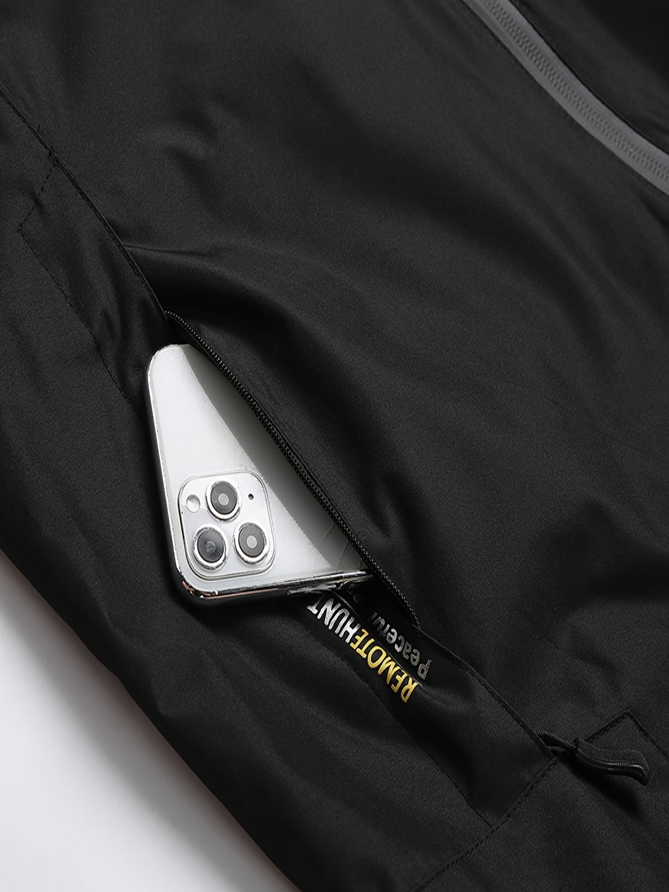 Mens Premium Waterproof Rain Jacket - Durable & Breathable Windbreaker with Adjustable Hood - Ideal for Hiking, Travel, and Outdoor Adventures