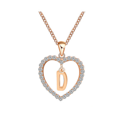 Romantic Love Pendant Necklace For Girls