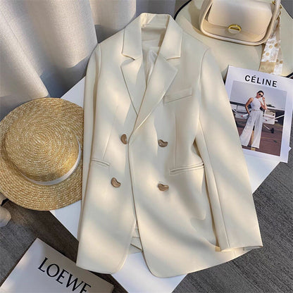 New High-end British Style French Texture Suit Jacket For Women