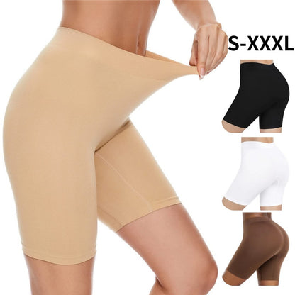 Tight-fitting Tummy-control High-waisted Capri Pants