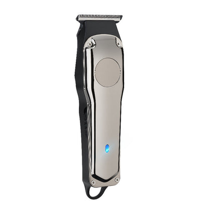 Hair Salon Engraving Push White Small Hair Clippers Retro Oil Head Electric Hair Clippers