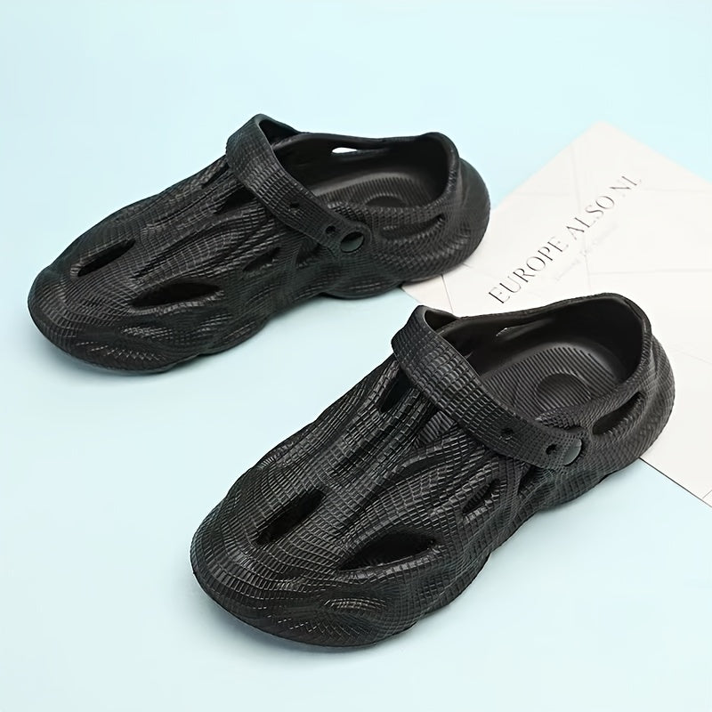 Men's Lightweight EVA Foam Clogs - Anti-Slip Quick Dry Slides for Beach, Pool & Outdoor