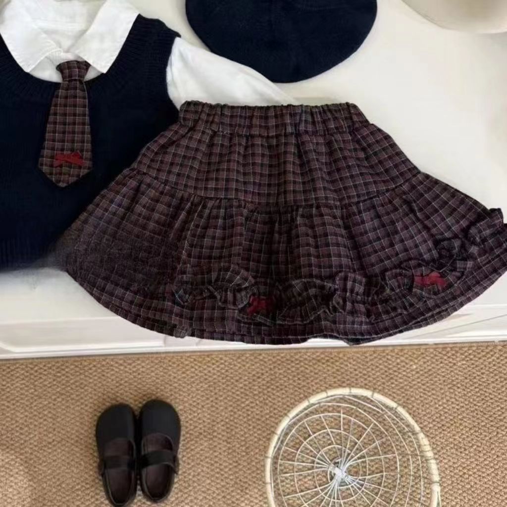 New Korean-style Fashionable Children's Three-piece Set