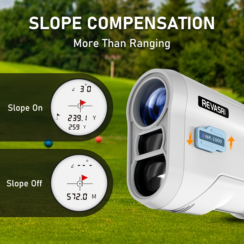 REVASRI Golf Rangefinder with Slope - Tournament Legal Laser Range Finder 1000 Yards