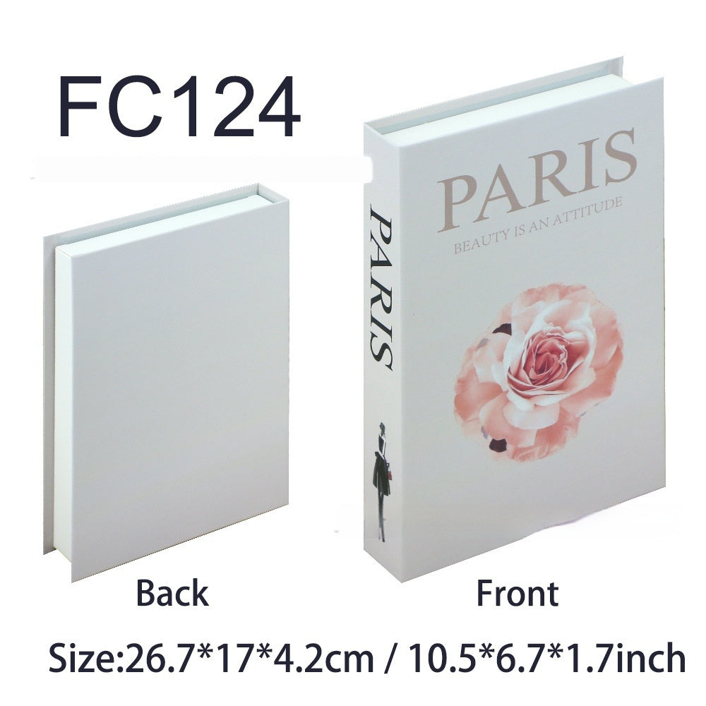 Fashion Simple Style Prop Books Fake Book Magazine Ornaments