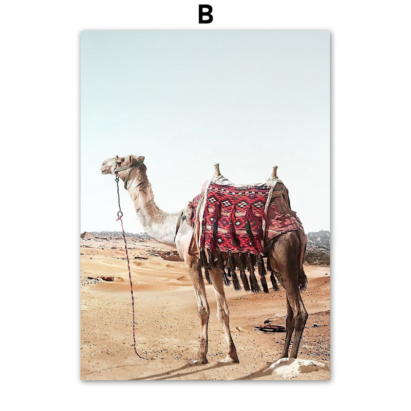 Living Room Decorated Canvas Painting