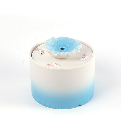 Automatic Circulating Heating Thermostat Ceramics For Cat Drinking Fountains