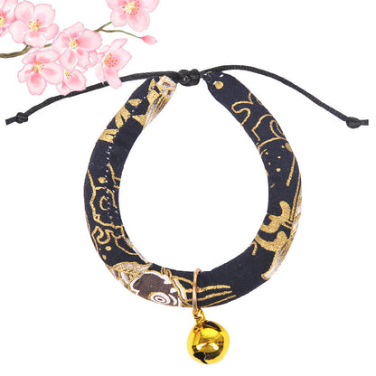 Japanese Style Cartoon Bell Pet Collar