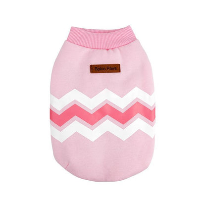 Pure Cotton Wave Warm Sweater Pet Leisure Sweater Dog Supplies