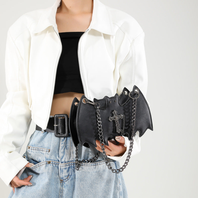 New Fashion Creative Halloween Personalized Bat Handbag