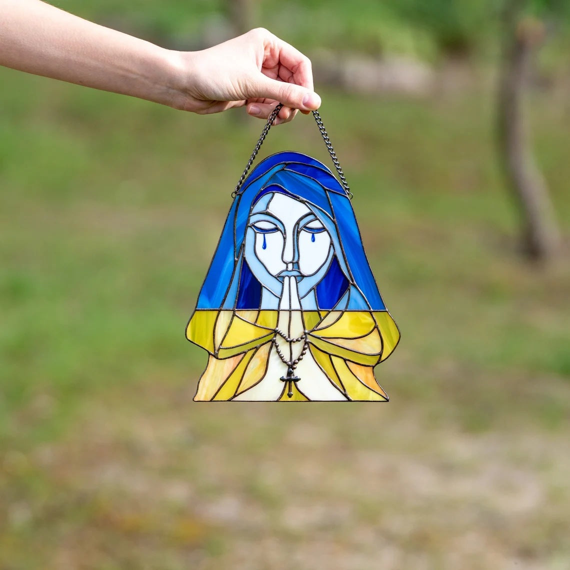 Guardian Angel Colorful Metal Decoration Father's Day Gift