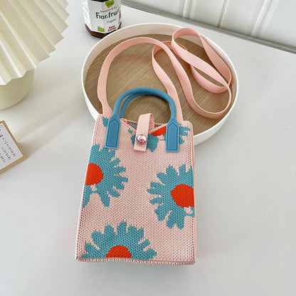 Love Mini Knit Shoulder Crossbody Bag