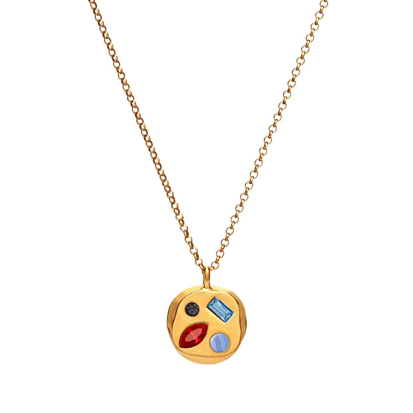 Colorful Zircon Mom Necklace December Birthday Stone Valentine's Day Gift Gifts For Moms Necklace