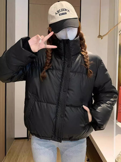 Men's Fashionable Padded Short Cotton Jacket