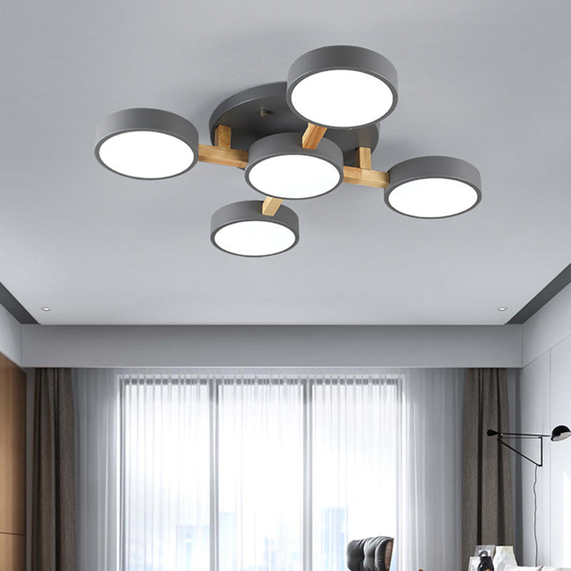 Nordic Bedroom Ceiling Lamps Small Apartment Living Room Simple Modern
