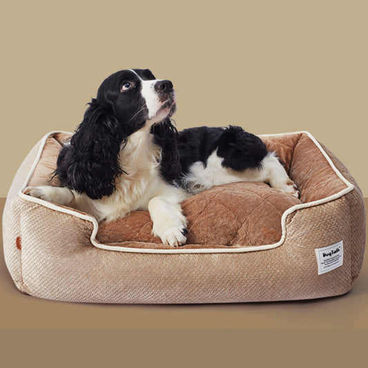Thickened Winter Warmth Detachable And Washable Dog And Cat Litter