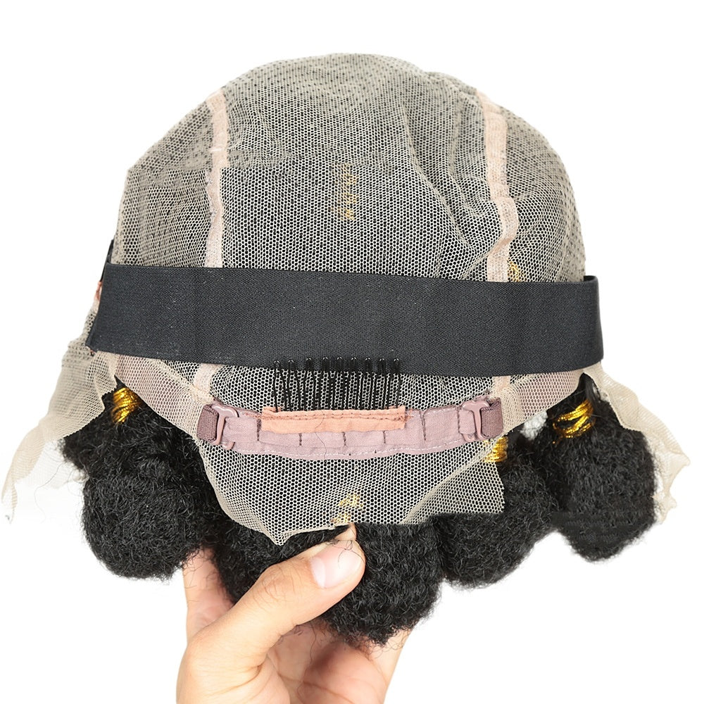 Chemical Fiber Full Lace 12 Inches