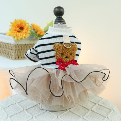 Spring And Summer Thin Dog Cat Wedding Dress