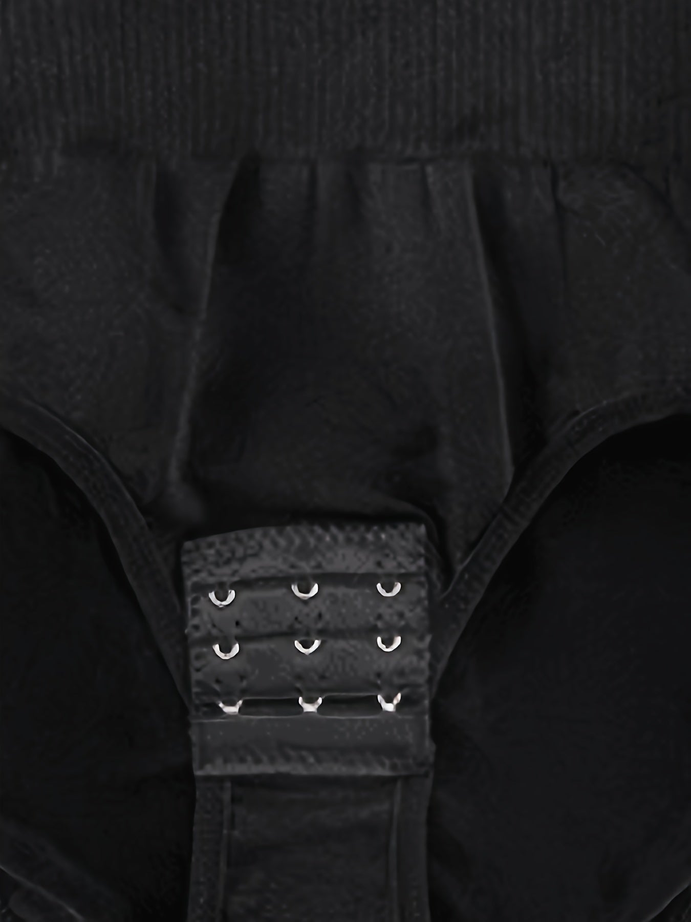 Women's Seamless Knit Bodysuit, Polyamide 85% Elastane 15%, Solid Color, No Padding, Chest Support Sling, Crotch Buckle Waist Pulling Hip Pants