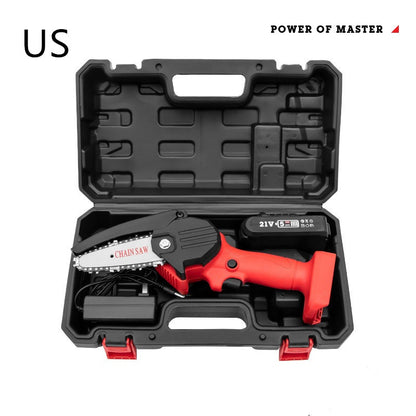 Lithium battery chain saw