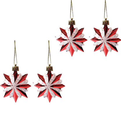 Christmas Painted Special-shaped Ball Pendant