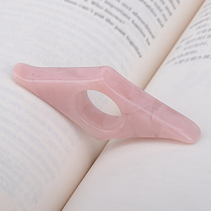 Premium Resin Bookmark Book Stand - Creative Thumb Reading Aid & Page Holder