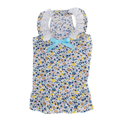 Cute Pet Skirt Bow Thin Dog Clothes