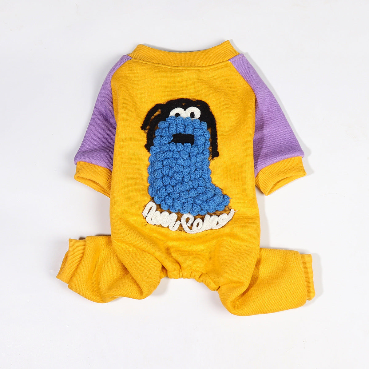 Small Dog Fadoubago Clothes Plush And Thickened Pet Four-legged Clothes To Keep Warm In Winter
