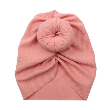 Baby Waffle Headband Indian Hat Round Ball Headband Children's Hair Accessories