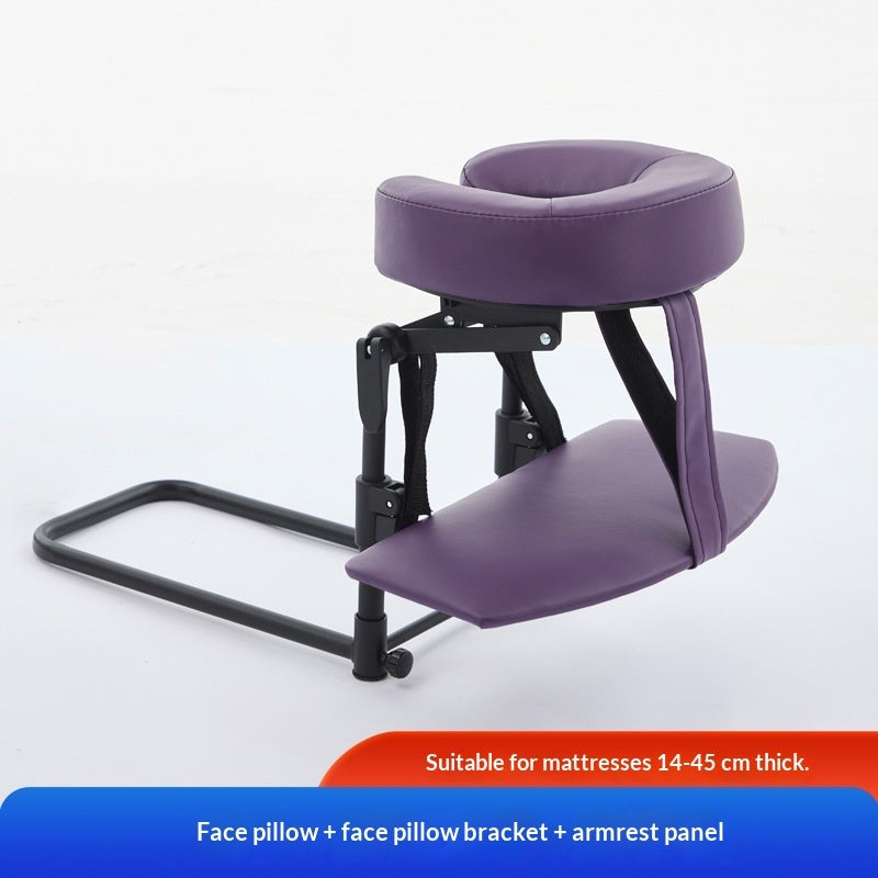 Portable Beauty Bed For Moxibustion Therapy And Post-Op Eye Recovery Pillow