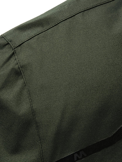 Mens Premium Waterproof Rain Jacket - Durable & Breathable Windbreaker with Adjustable Hood - Ideal for Hiking, Travel, and Outdoor Adventures