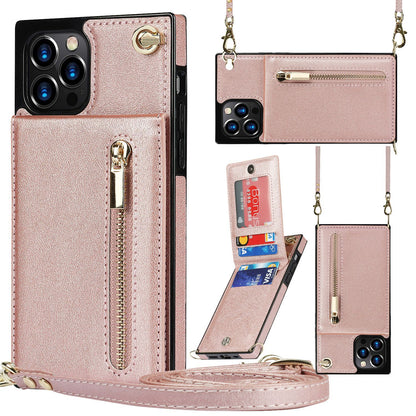 Mobile Phone Case Leather Messenger Protective Cover