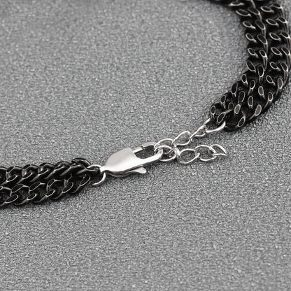 Men's Beaded Letter Bracelet Father's Day Gift