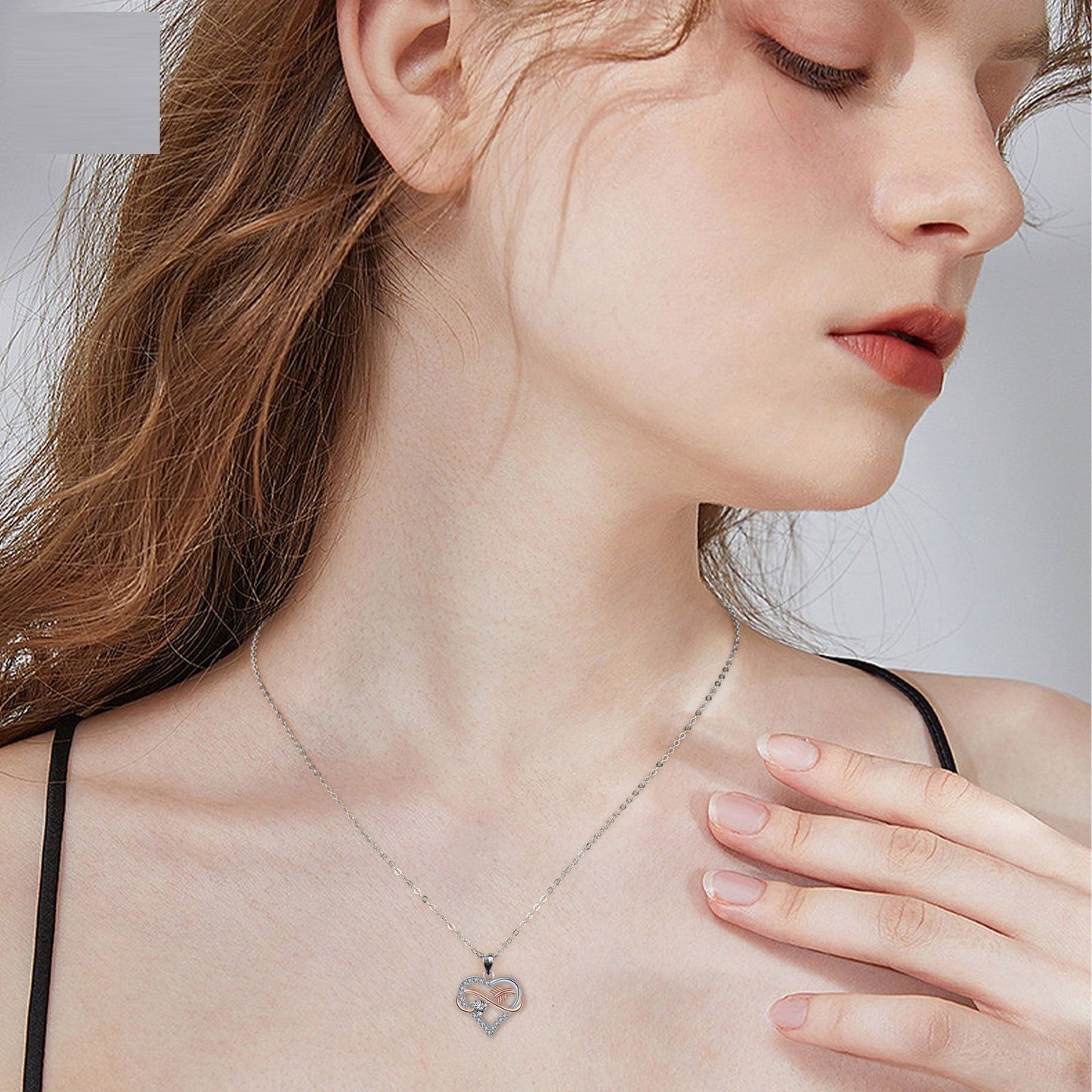 European And American Fashion Love Pendant Necklace For Girlfriend Valentine's Day Gift