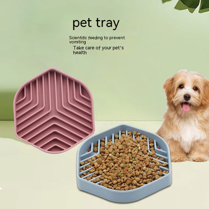 Pet Anti-choke Slow Food Silicone Licking Pad