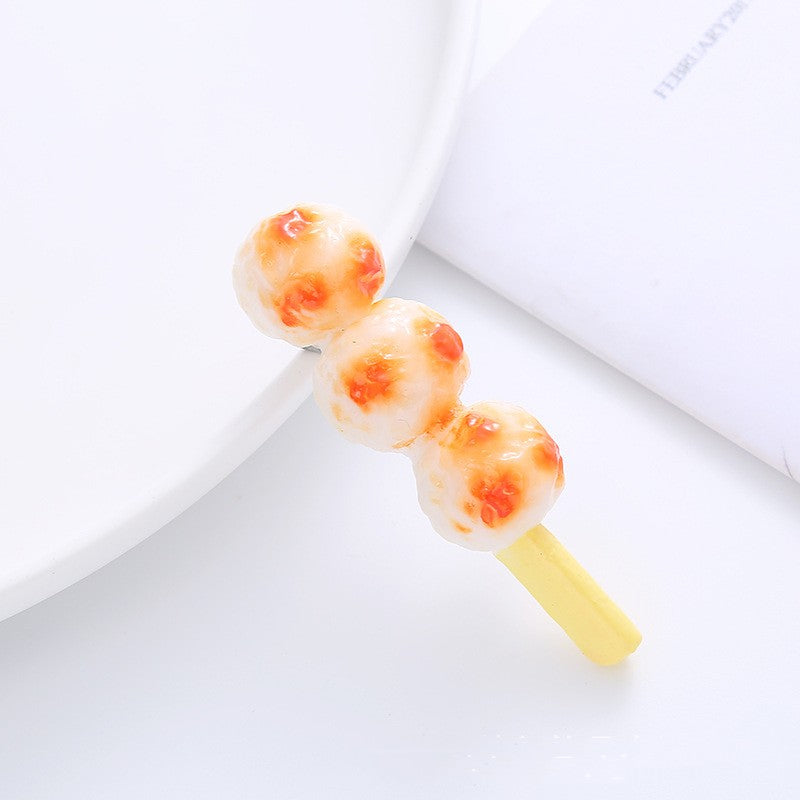 Funny Ribs Kebabs Fried Dumplings Diy Ornament Accessories