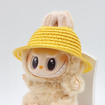 Straw Hat Woven Open Doll Decorative Accessories