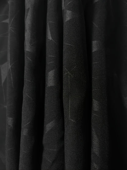 Men's "S's FINE" Athletic Shorts - Gray, Quick-Dry Polyester with Geometric Pattern, Elastic Waistband, Ideal for Running & Workouts, Machine Washable