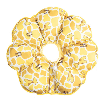 Anti-licking And Anti-scratching Cute Sun Flower Headgear Collar