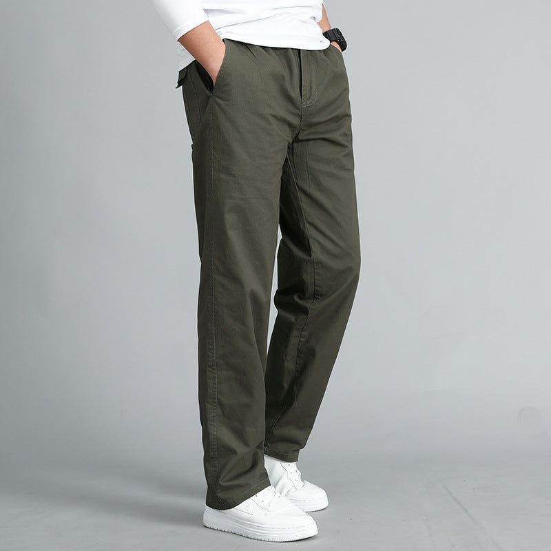 Herren-Latzhose für Herbst und Winter, lässig, gerade geschnitten