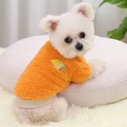 Warm Two-legged Dog Clothes New Year's Clothing