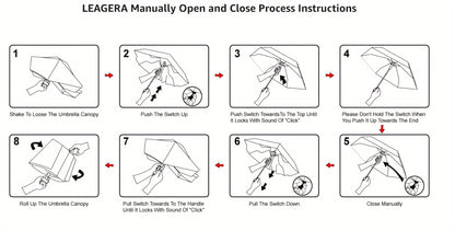 Premium Foldable Mini Pocket Umbrella - Compact Travel Umbrella with 6 Ribs | Lightweight Portable Rain Protection