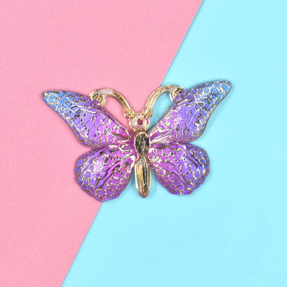 Schmetterlingsaccessoires DIY Handgefertigter Schmuck Tropfenkleber Handyhüllenaufnäher