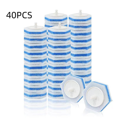 Simple Household Disposable Toilet Brush Sponge Head